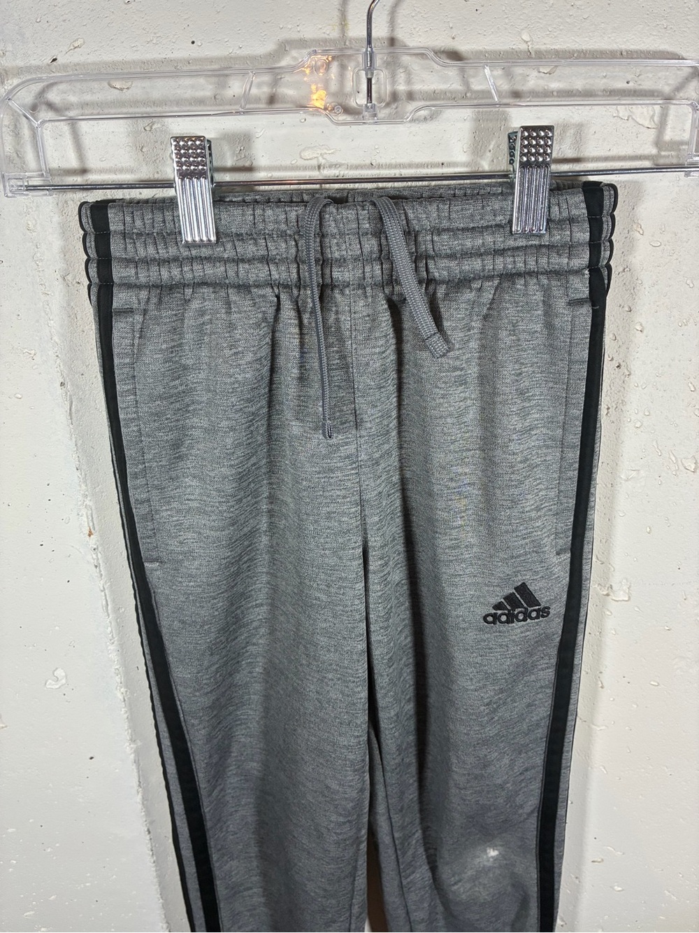 Adidas Kids' Gray Athletic Jogger Pants